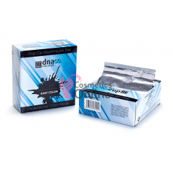 Folie din aluminiu pentru suvite, fasii pretaiate, Kiepe DNA, set 200 buc